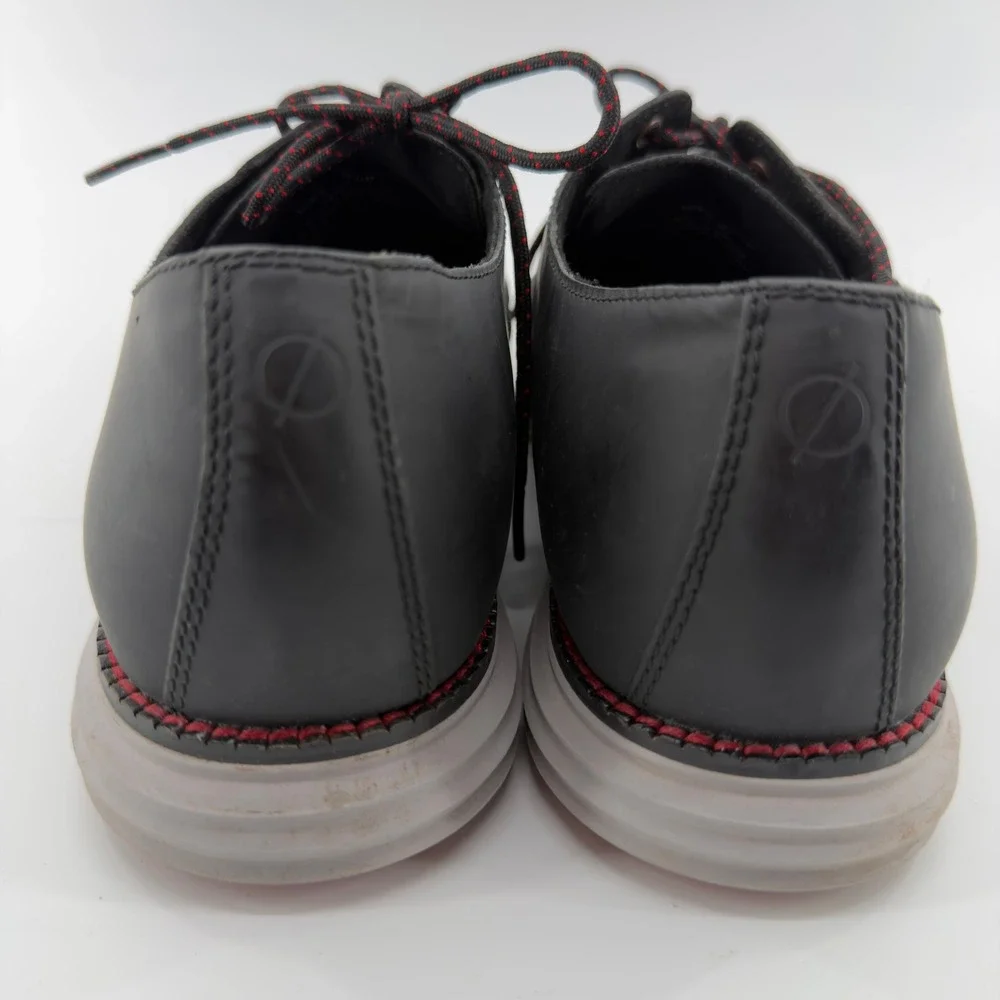 Cole Haan Original Grand Plain Toe Oxford‎ Black Leather Mens 10.5 M